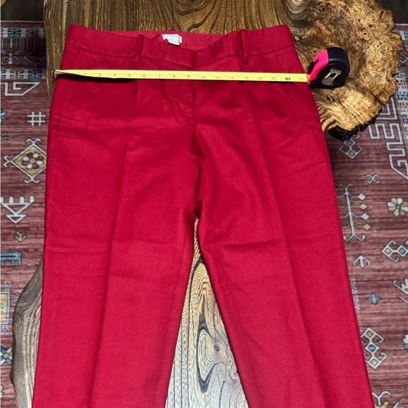 J. Crew Women's Red Capris - Picture 2 of 2